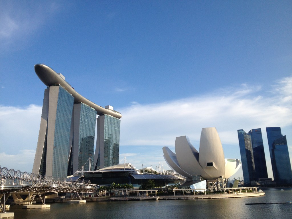 Marina bay building complex